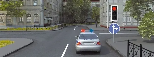 Иллюстрация к вопросу ПДД
