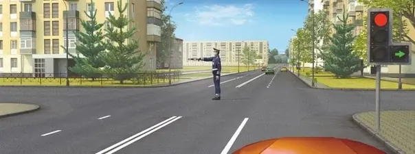 Иллюстрация к вопросу ПДД