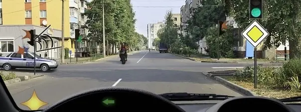 Иллюстрация к вопросу ПДД