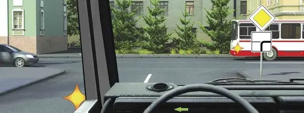 Иллюстрация к вопросу ПДД